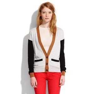 Madewell Colorblock Cardigan